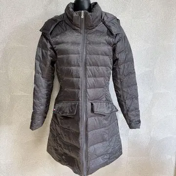 새상품급 FILA 휠라 다운 코트 다운 자켓 그레이 M