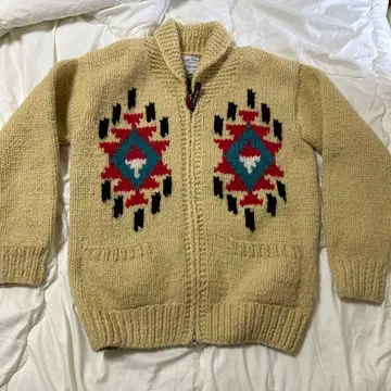 KANATA 카나타 카우친 스웨터 니트 가디건 캐나다제
