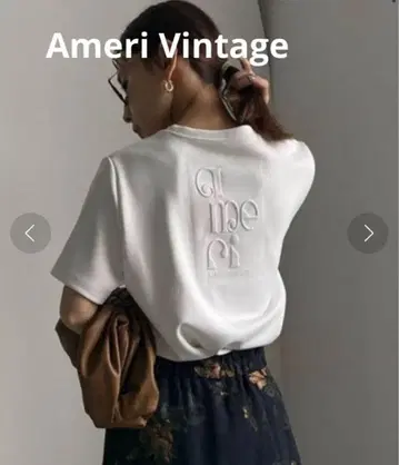 ameri vintage 아메리빈티지 EMBOSS LOGO TEE