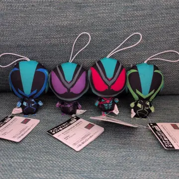 가면라이더 제츠 봉제 인형 참 4개 세트