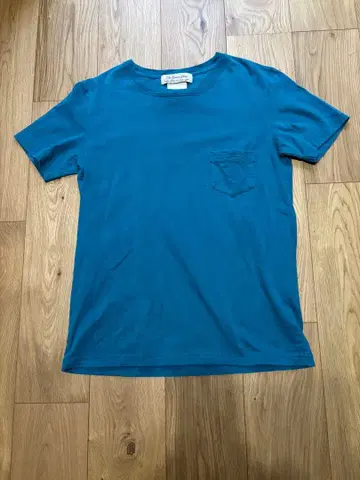 [ 새상품급 ] REMI RELIEF 레미 릴리프 블루그린 포켓 T셔츠