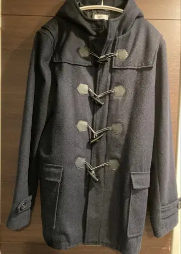 네이비 더플 코트 L 사이즈 통학용