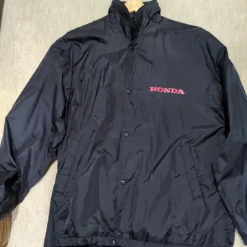 HONDA 나일론 자켓 블랙