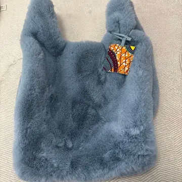 IO CLOUDY 퍼 토트백