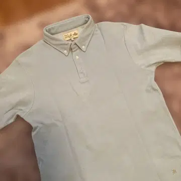 The Duffer of St. George 피케 셔츠 L 라이트 블루