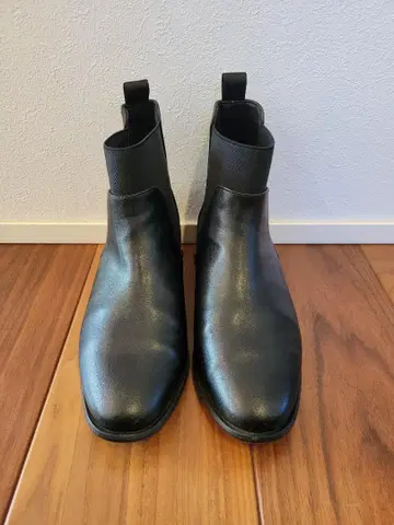 PLST 워킹 슈즈 사이드 고어 부츠 블랙 M