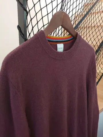 폴스미스 캐시미어 100% 스웨터 니트 메인 라인 현행 택