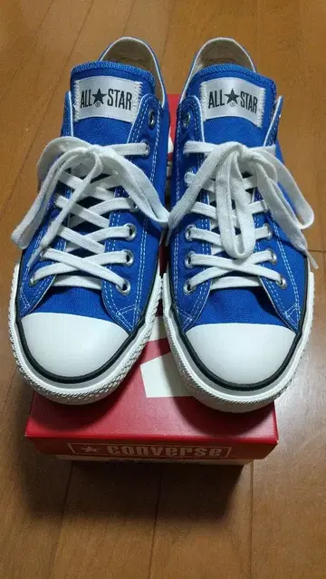 CONVERSE CANVAS ALL STAR J OX BLUE 27.0