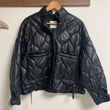 ZARA 블랙 퀼팅 자켓 S