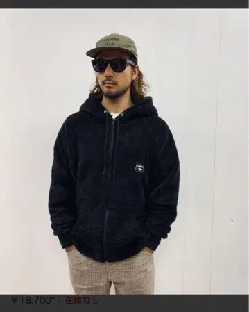 캡틴헬름 플리스 후드티 L 사이즈