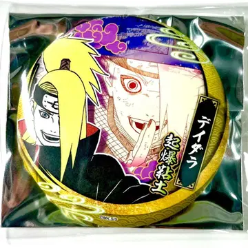 NARUTO 중국 상하이 점프샵 질풍신뢰 캔뱃지 데이다라