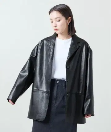 [ MARW UNITED ARROWS ] 페이크 레더 재킷