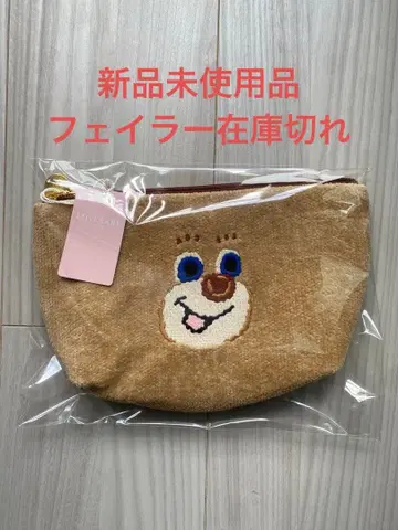 LOVERARY by FEILER 페이러 도업 테디 곰 파우치