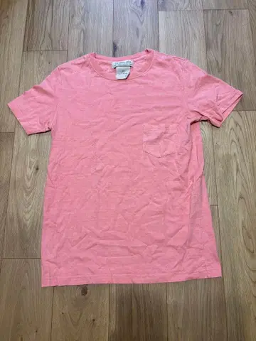 [ 새상품급 ] REMI RELIEF 레미 리프 핑크 포켓 T셔츠