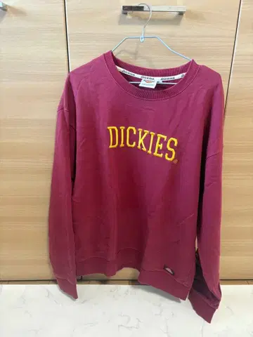 Dickies XL 버건디 맨투맨