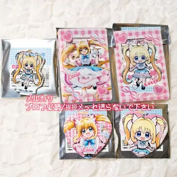 즉시 구매 가능 피치피치 피치 앨리스 캔뱃지 아크릴 스탠드 pic 루치아