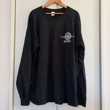 MAGIC STICK 블랙 긴팔 티셔츠