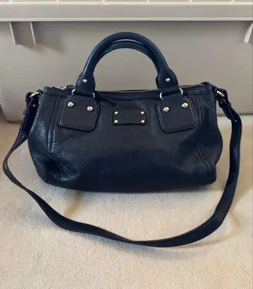 Kate Spade 블랙 가죽 핸드백 숄더백