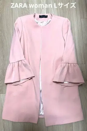 ZARA 플레어 슬리브 롱 코트