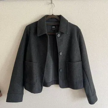 ZARA 새상품 다크 그레이 캐주얼 자켓 S 사이즈