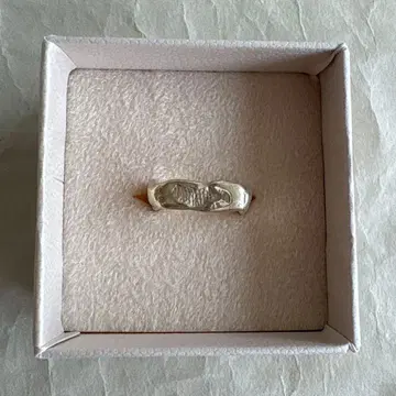 스즈키 유키 실버 반지 약 10-11호