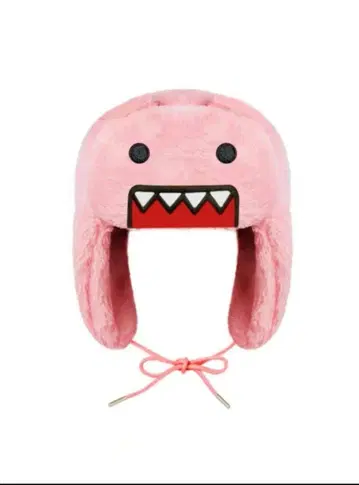 도모군 플라이트 캡 모자 겨울 캡 비행 모자 Y2K 핑크