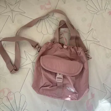 [ 거의 새상품 ] THE NORTH FACE 숄더백 그레이쉬 핑크