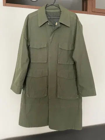 ONIKI 오니키 밀리터리 자켓 리버서블 코트