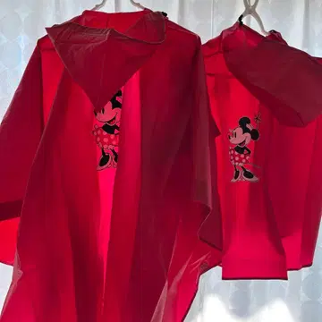 디즈니랜드 레인 판초 어린이 성인