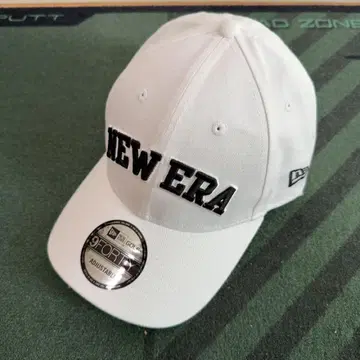 NEW ERA 9FORTY 골프 캡 화이트