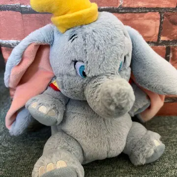 덤보 봉제 인형 지퍼 필통