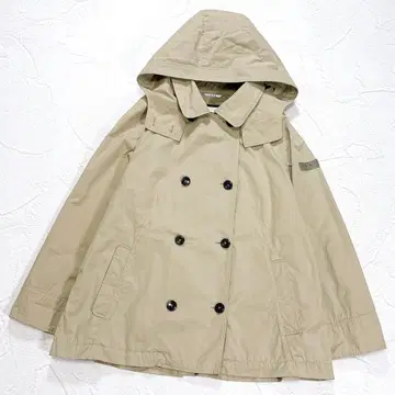 타트라스 숏 트렌치코트 빅 사이즈 5 후드 부착