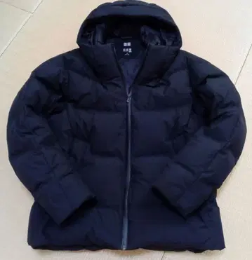 유니클로 MENS 블랙 다운 자켓 XL