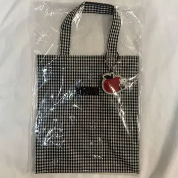 [ 새상품 ] 파밀리아 토트백 깅엄 체크