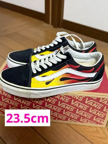 VANS 프레임 패턴 23.5cm