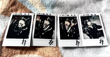 DazzlingBAD 마사 씨 사인 포함 폴라로이드 4장 세트