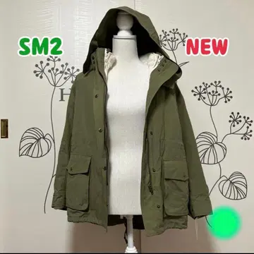 #868 새상품 사만사 모스모스 카키 3way 마운틴 후드티