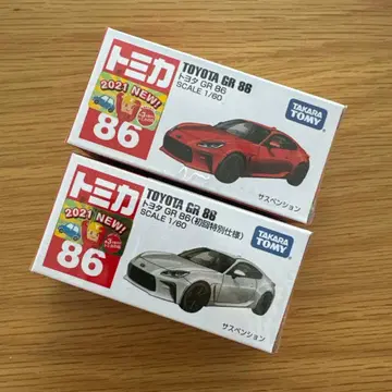 [ 미개봉 새상품 ] 토미카 No. 86 도요타 GR 86 2대 세트