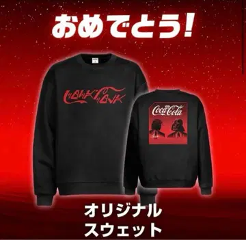 코카콜라 스타워즈 오리지널 맨투맨 블랙 3 미개봉 새상품