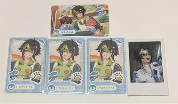 니지산지 니지산지 유치원 폴라로이드풍 카드 이나미 라이