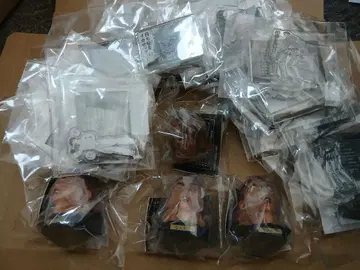 바키 가챠가챠 아크릴 스탠드 피규어 키링