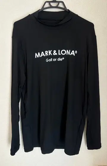MARK & LONA 마크앤로나 골프웨어 긴팔 블랙 남성용