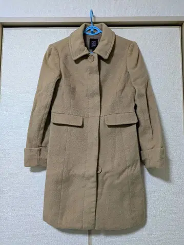 여성용 롱 코트 베이지