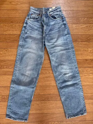 MOUSSY 라이트 블루 스트레이트 데님