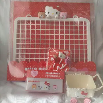 산리오 헬로키티 장식장 시리즈 메쉬 패널