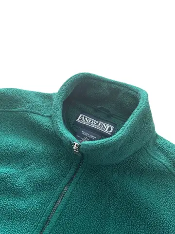 Lands' End 플리스 자켓 그린 랜즈엔드
