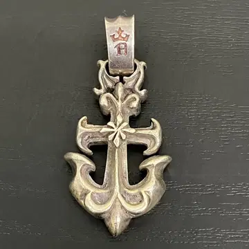 빌월드 가죽 펜던트 탑 목걸이 탑 닻 SV925