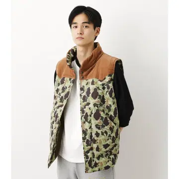 RODEO CROWNS WIDE BOWL 카모플라쥬 다운 베스트