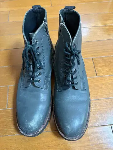 CABANE de ZUCCa 가죽 지퍼 부츠