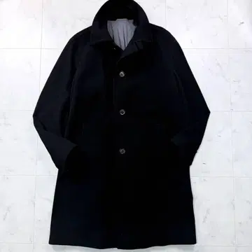 새상품급 캐시미어 소재 휴고보스 스텐카라 코트 2XL 블랙